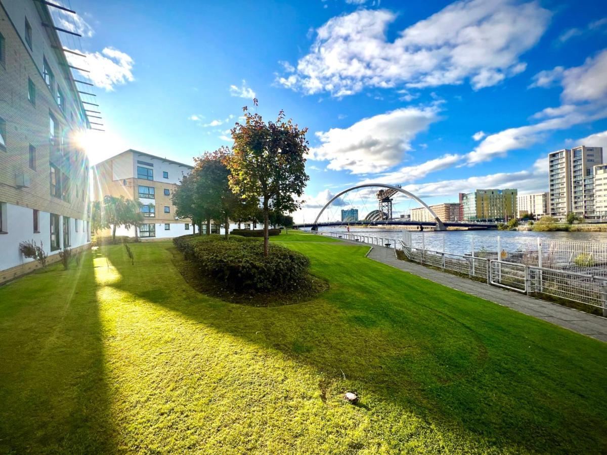 2 Bedroom - River Clyde Home - Parking Glasgow Dış mekan fotoğraf